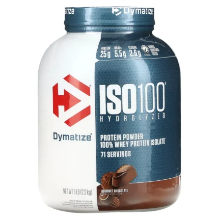 Dymatize Nutrition ISO100 Hydrolyzed 100% Whey Protein Isolate, Protein Powder