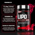 Nutrex Research Lipo-6 Black Ultra (60 Black-Caps) - Image 2
