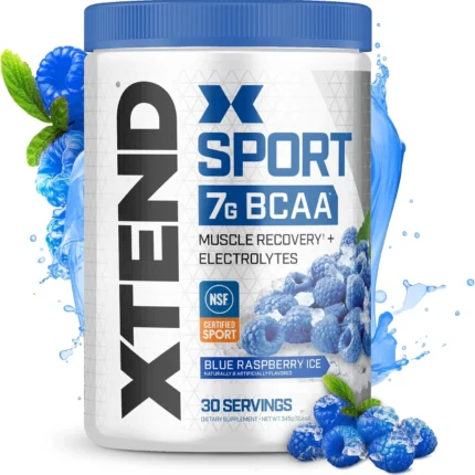 XTEND Sport BCAA Powder Blue Raspberry Ice - 30 Servings