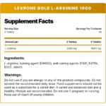 Kevin Levrone, Gold L-Arginine 120 Tablets - Image 2