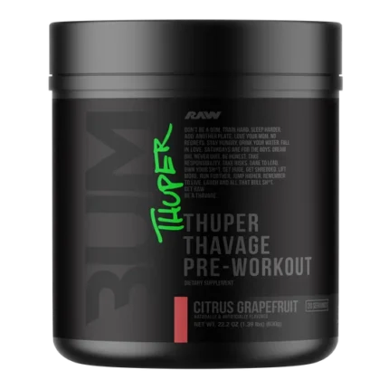 RAW Thuper Thavage Pre-Workout