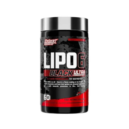 Nutrex Research Lipo-6 Black Ultra (60 Black-Caps)