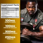 Muscletech | Alpha Test Premium Testosterone Booster (120 Capsules) - Image 2